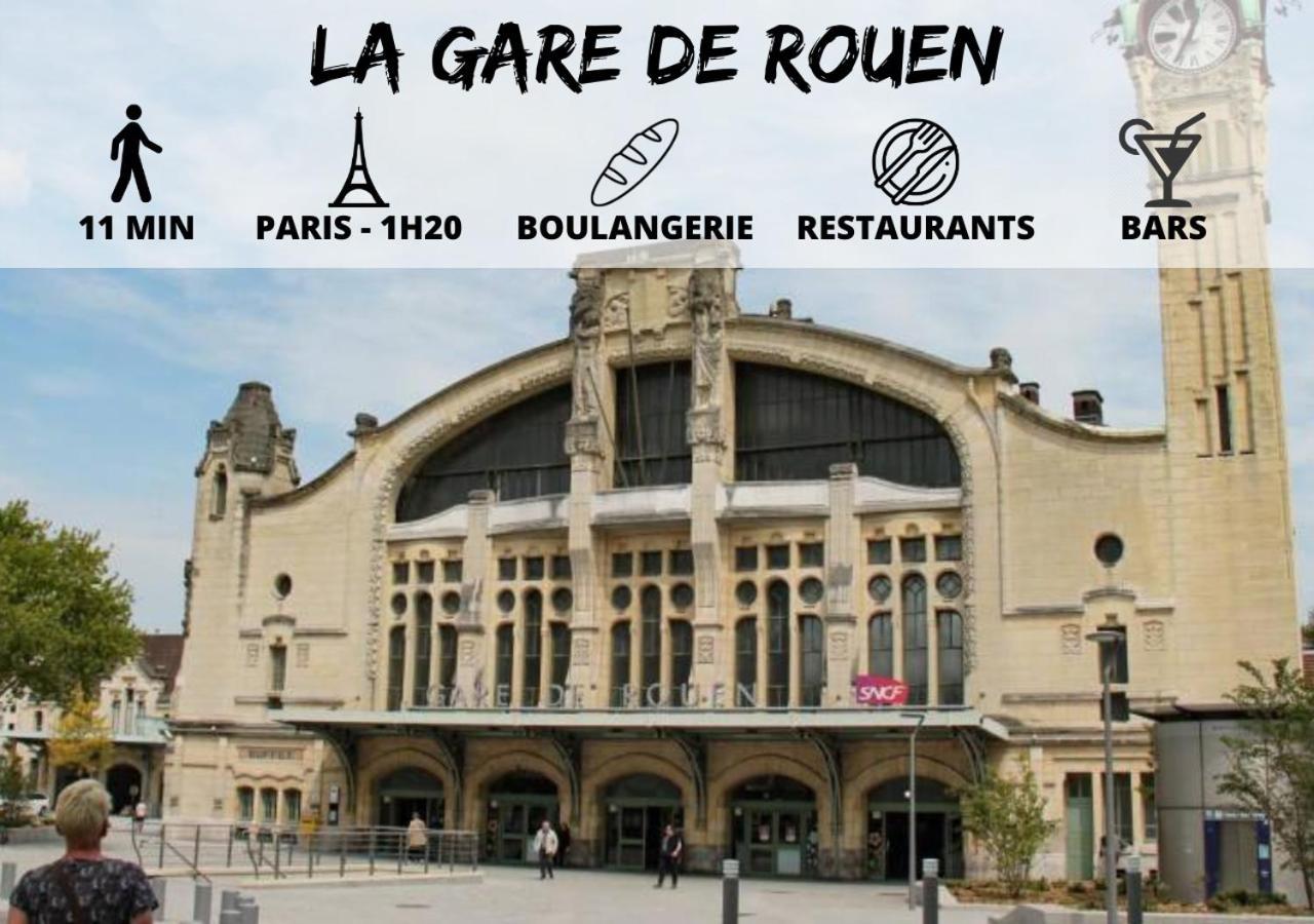 Ferienwohnung Cosyappart - Le Saint Ouen Rouen Exterior foto